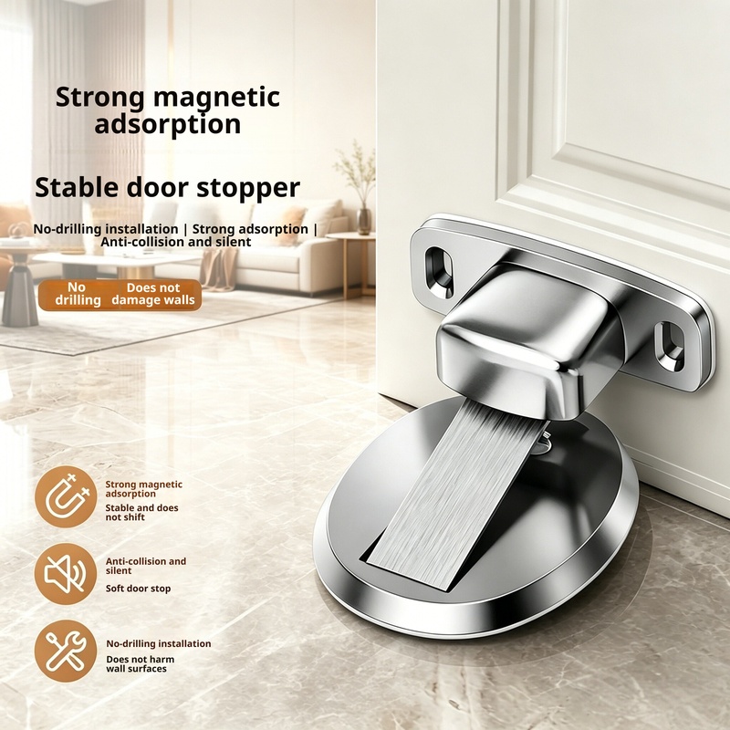 Furniture Hardware Lowes - Möbelbeschlag Flacher Türstopper – Kein Bohren,