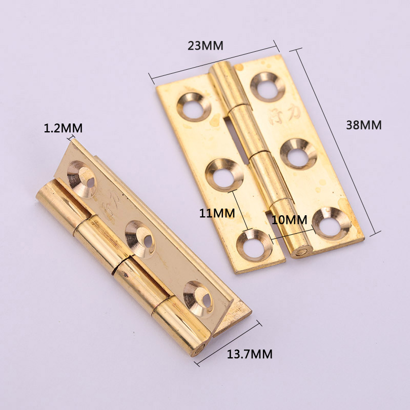 Cabinet Hinge Overlay - 2 Teile/los Messing Möbelscharnier 38mm Tür