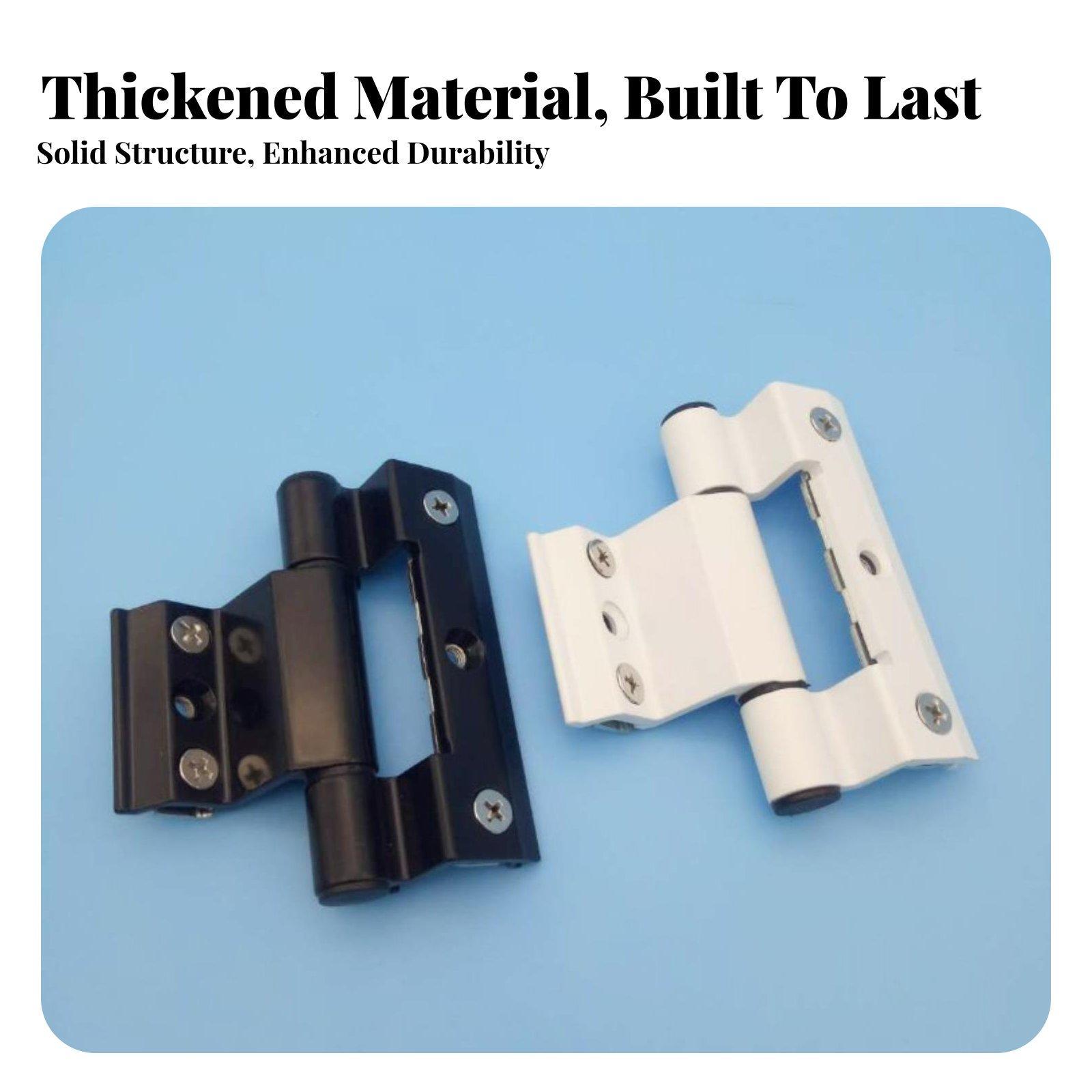 Furniture Hardware Fitting - Verdecktes, bohrfreies Fensterscharnier aus hochwertigem Aluminium