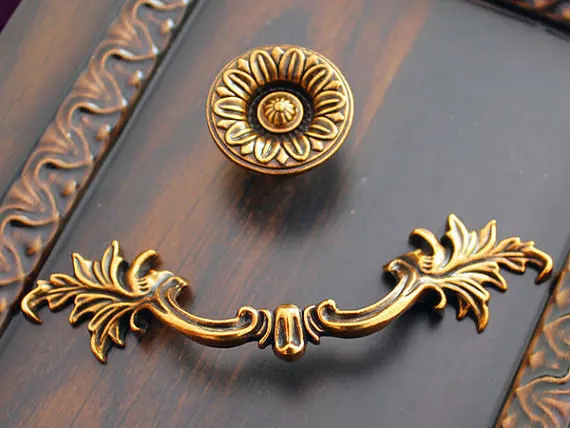Vintage Schubladengriffe Griff – Furniture Hardware Drop Pulls Bewertung und Preis