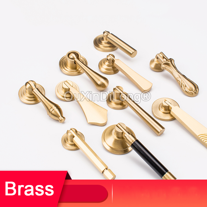 1 Stück Messinggriffe im chine – Furniture Hardware Drop Pulls Bewertung und Preis