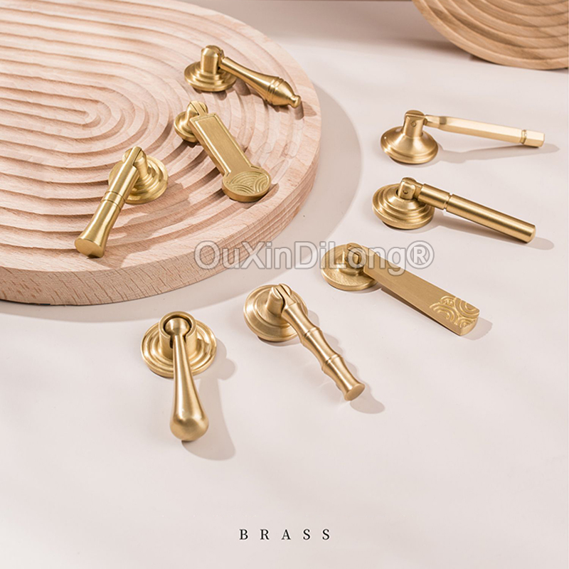 1 Stück Messinggriffe im chine – Furniture Hardware Drop Pulls Bewertung und Preis