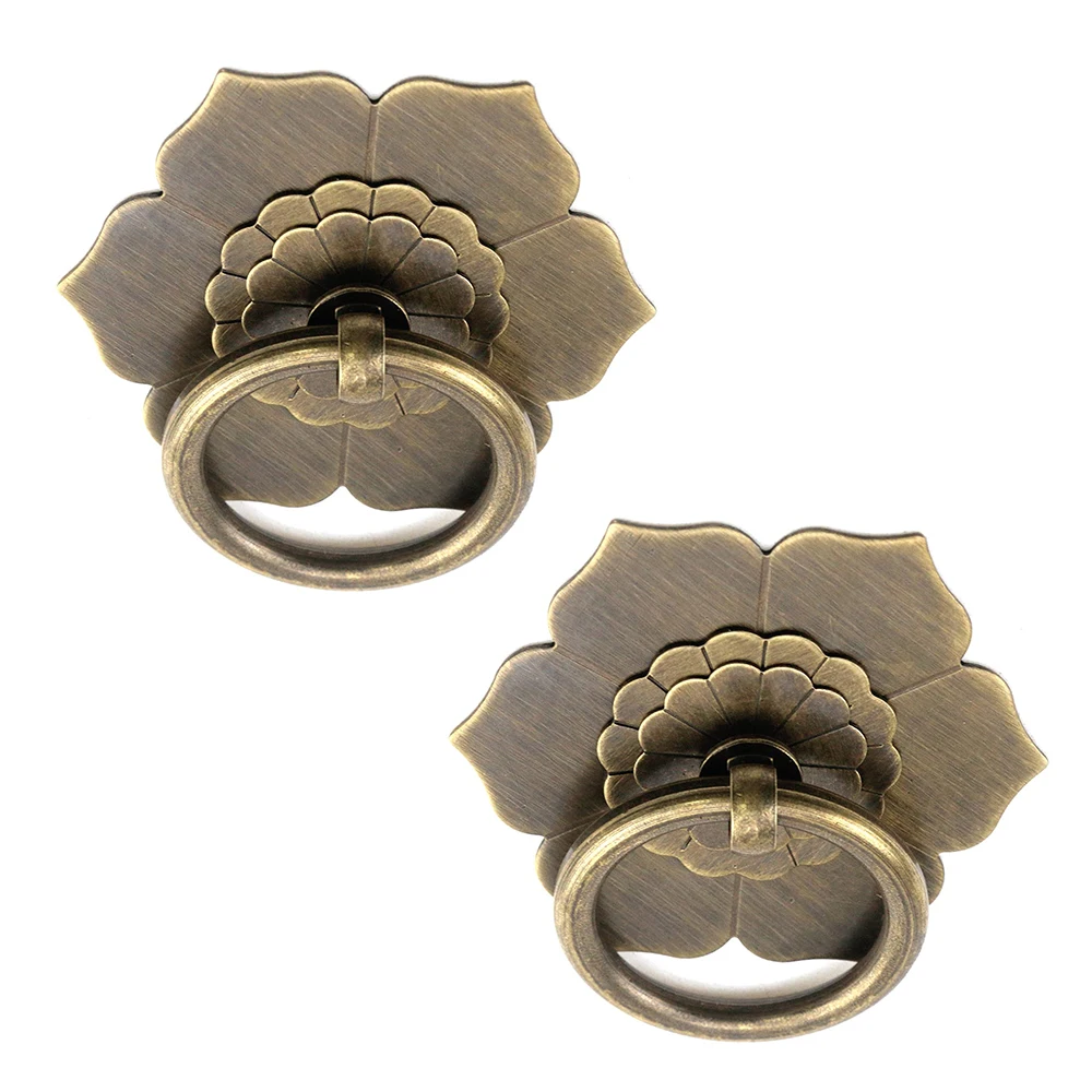 Florale Messing-Schranktürknöp – Furniture Hardware Drop Pulls Bewertung und Preis