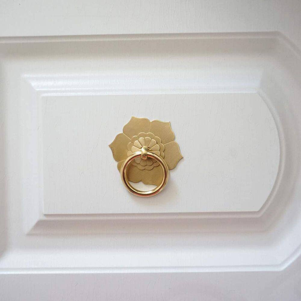 Florale Messing-Schranktürknöp – Furniture Hardware Drop Pulls Bewertung und Preis