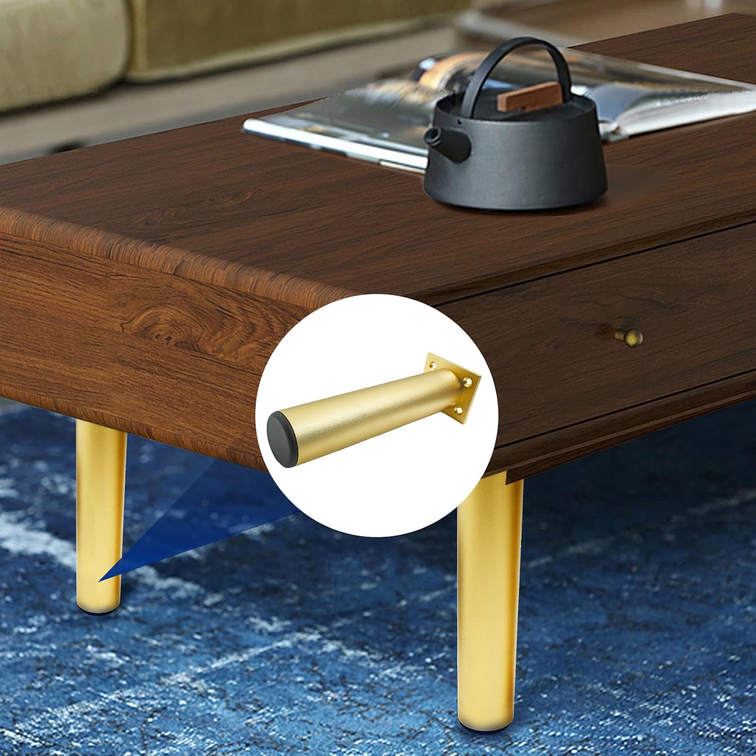 4 Stück Edelstahl-Möbelbeine,  – Cabinet Hinge Overlay Bewertung und Preis