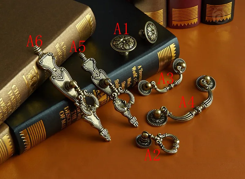 2 Stück 6 Stile Landschaft Kom – Furniture Hardware Drop Pulls Bewertung und Preis