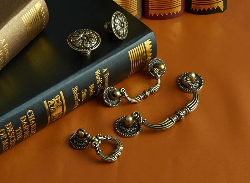 2 Stück 6 Stile Landschaft Kom – Furniture Hardware Drop Pulls Bewertung und Preis