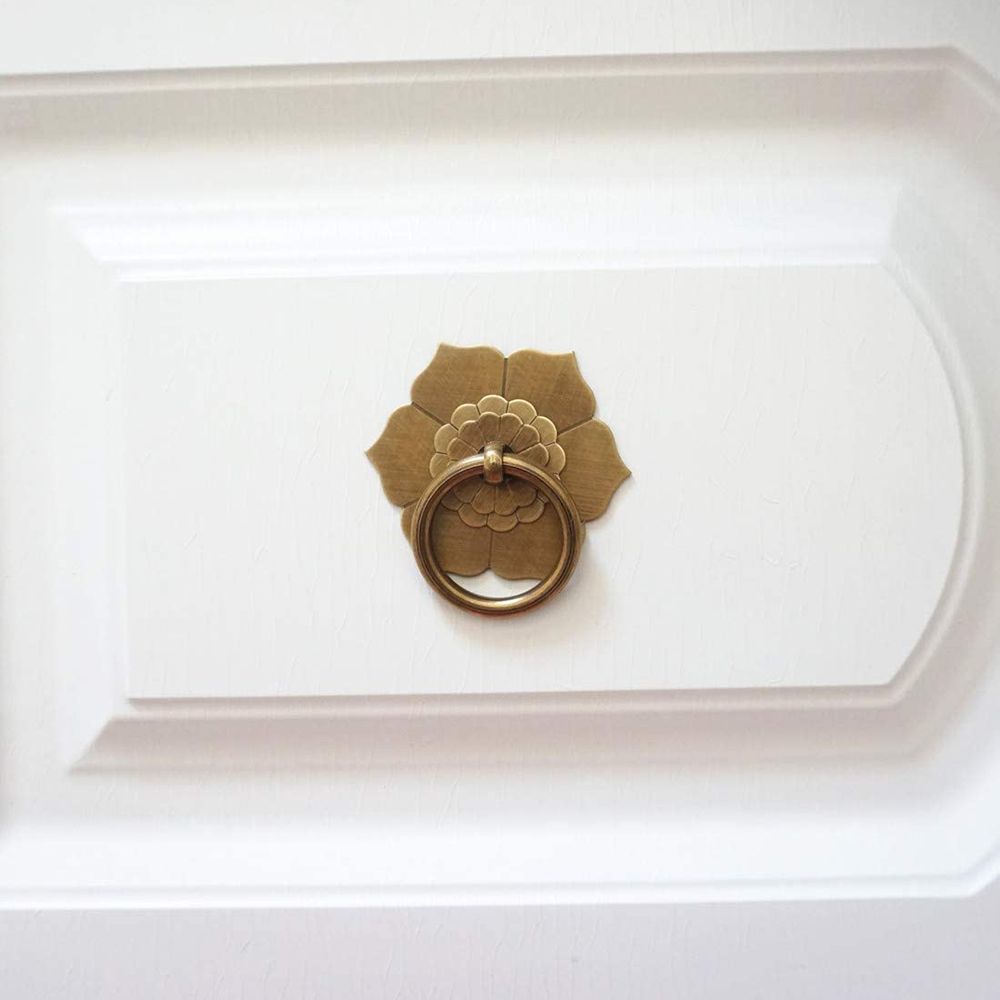 1pc antike Bronze Messing Schu – Furniture Hardware Drop Pulls Bewertung und Preis