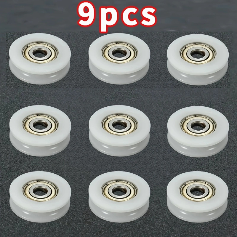9 Stück U-Nut-Nylon-Lagerrolle – Furniture Hardware Lowes Bewertung und Preis